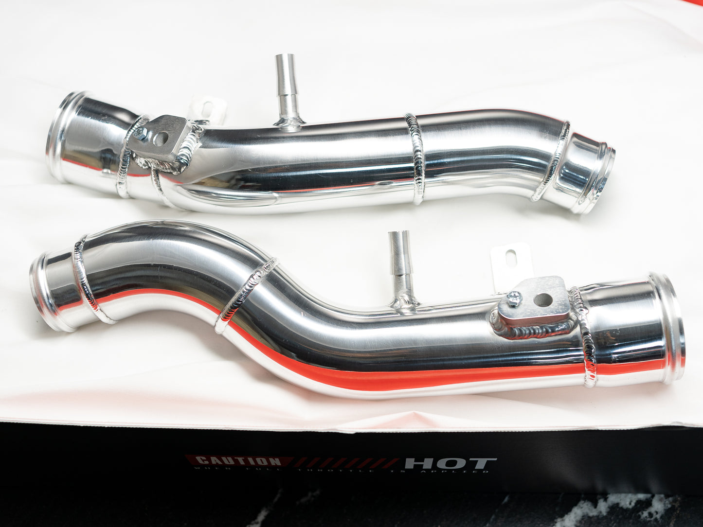 Fusion Motorsport Fabrications Ferrari 488 Intercooler Pipes