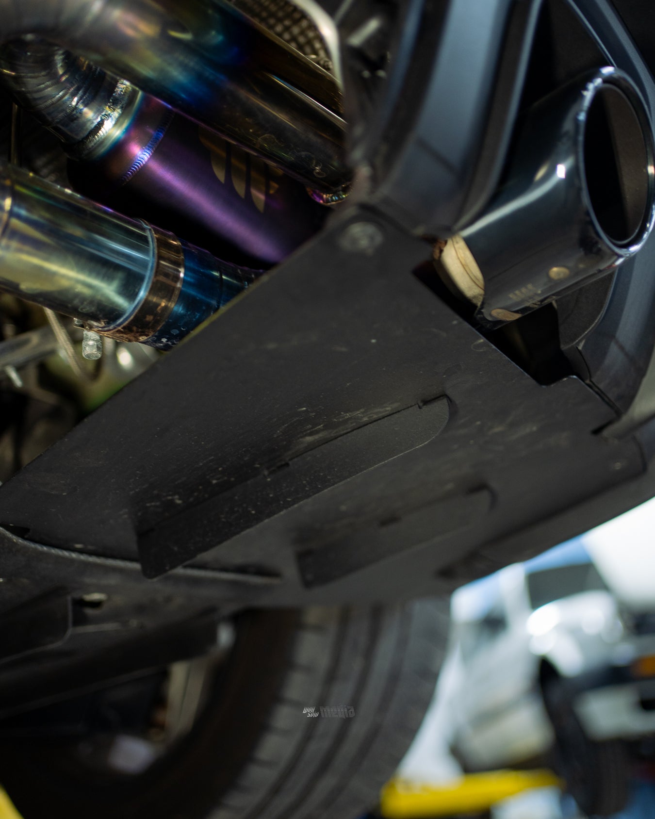 FMF Porsche GT4 Rear Splitter Panels