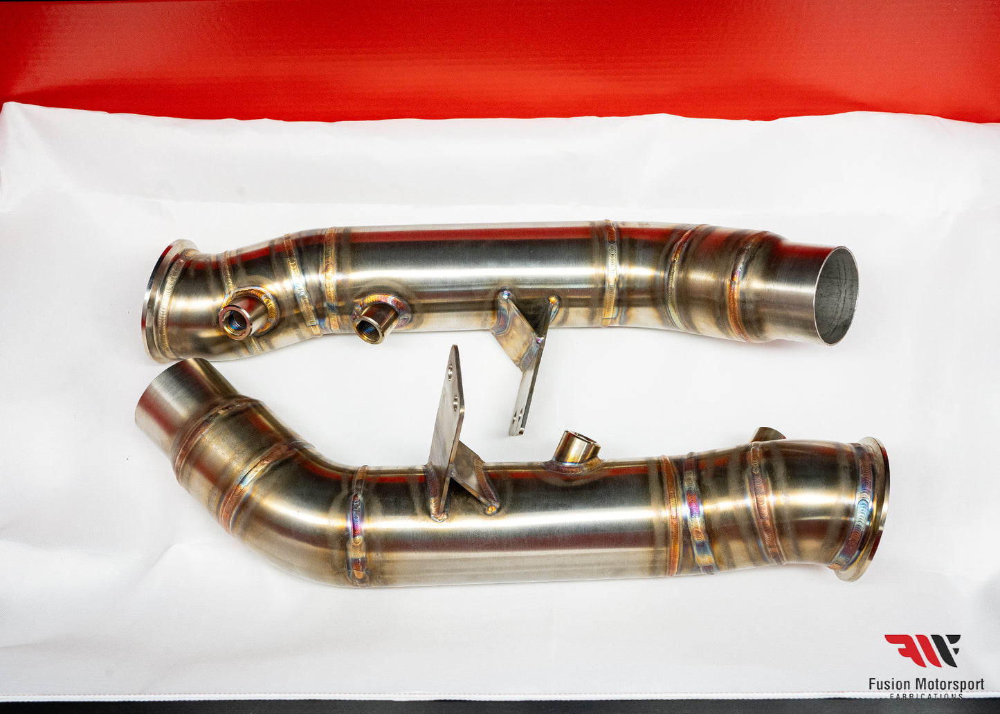 Fusion Motorsport Fabrications Alfa Romeo Quadrifoglio Downpipes