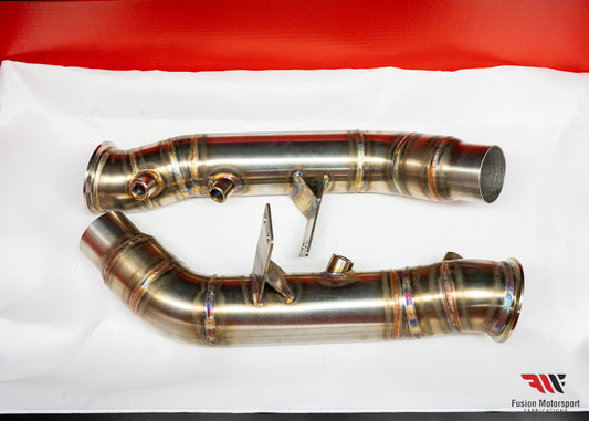 Fusion Motorsport Fabrications Alfa Romeo Quadrifoglio Downpipes